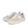 Rieker Morelia Laced Platform Trainer - Beige